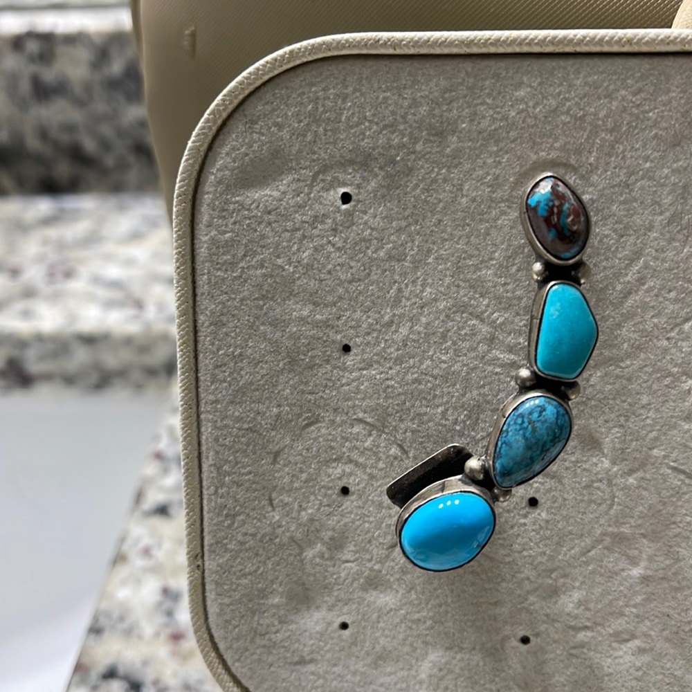 Genuine Turquoise Ear Crawler